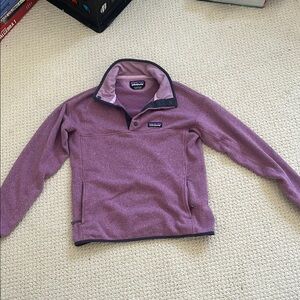Patagonia Lavender Fleece Jacket